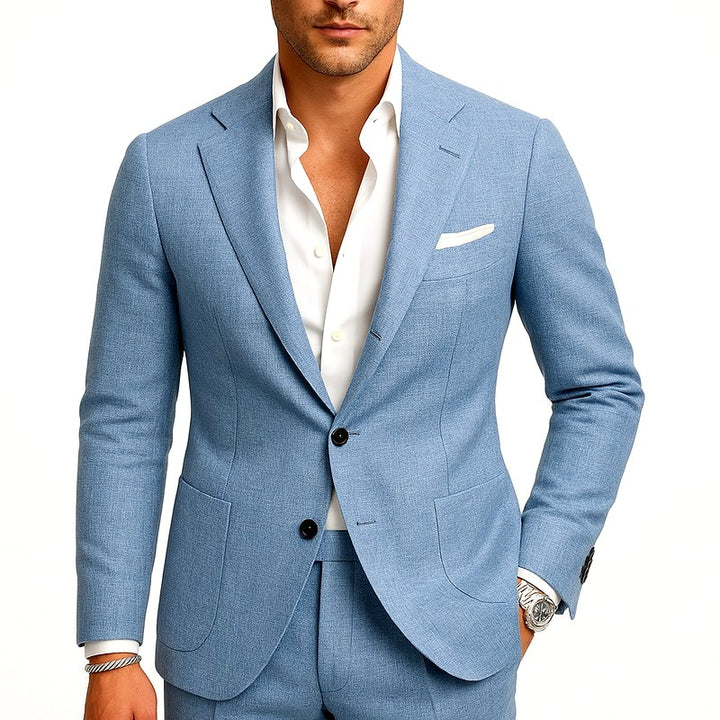 Brett - Men's Refined Tailored Summer Suit Set