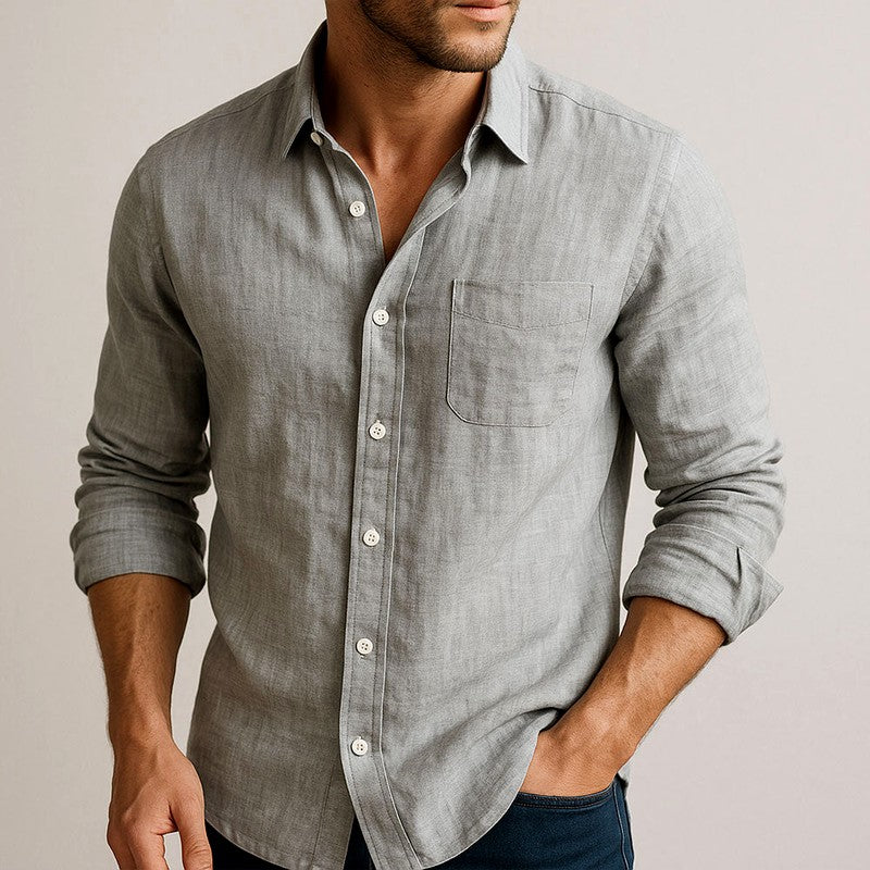 Elden - Men's Button Down Long Sleeve Shirt