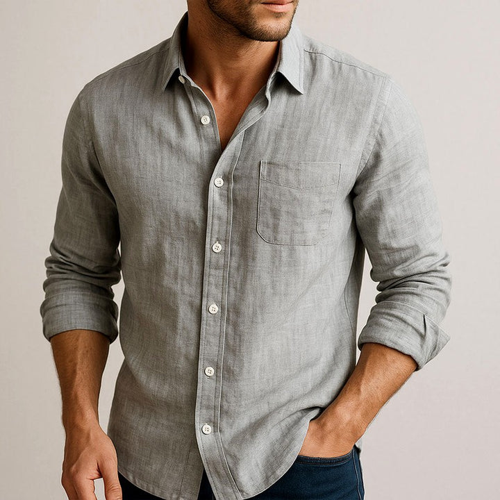 Elden - Men's Button Down Long Sleeve Shirt