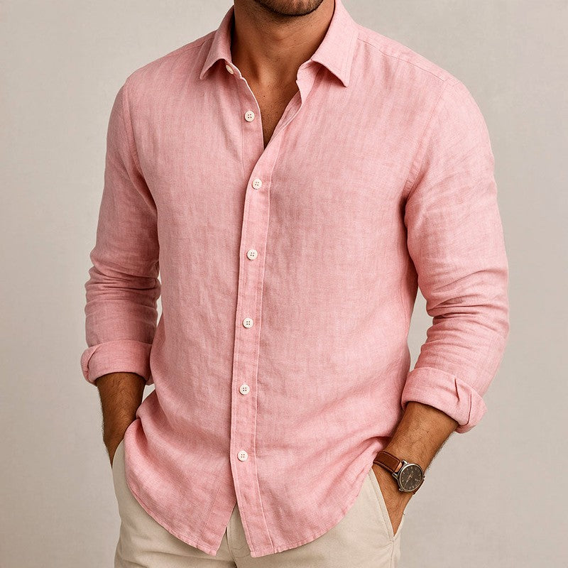 Elden - Men's Button Down Long Sleeve Shirt
