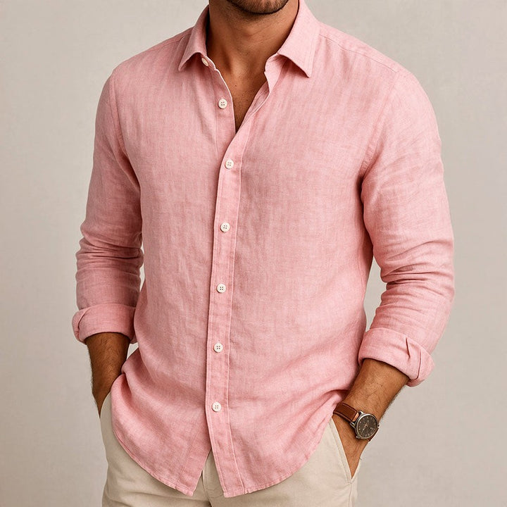 Elden - Men's Button Down Long Sleeve Shirt