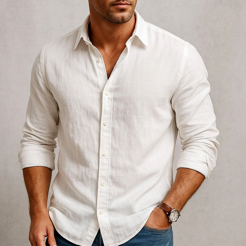 Elden - Men's Button Down Long Sleeve Shirt