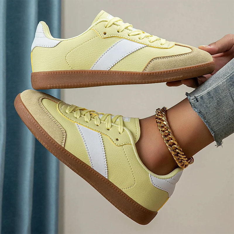 Addison - Women's Vintage Court Style Sneakers