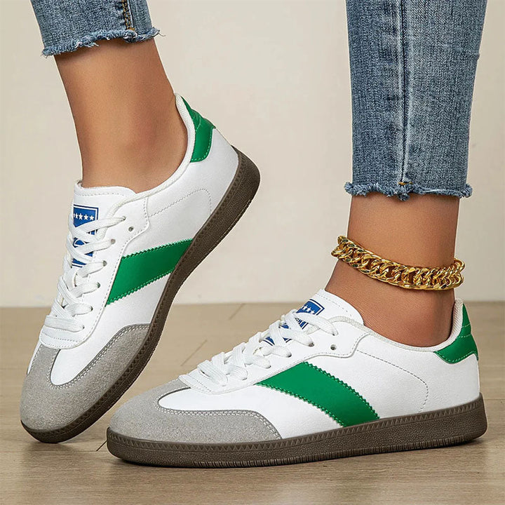 Addison - Women's Vintage Court Style Sneakers