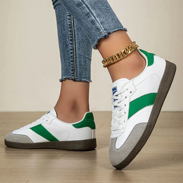 Addison - Women's Vintage Court Style Sneakers
