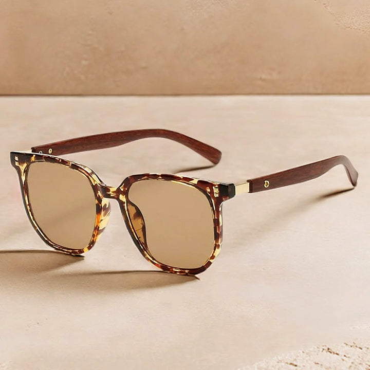 Alder - Classic Square Frame Sunglasses