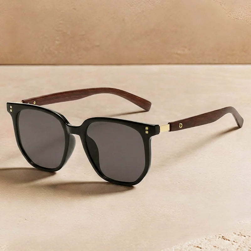 Alder - Classic Square Frame Sunglasses