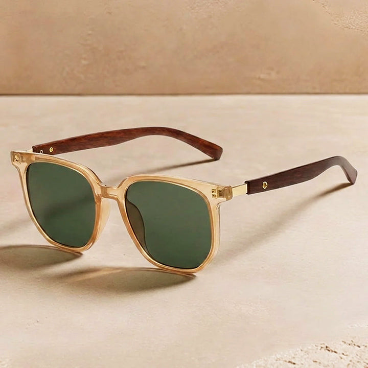 Alder - Classic Square Frame Sunglasses