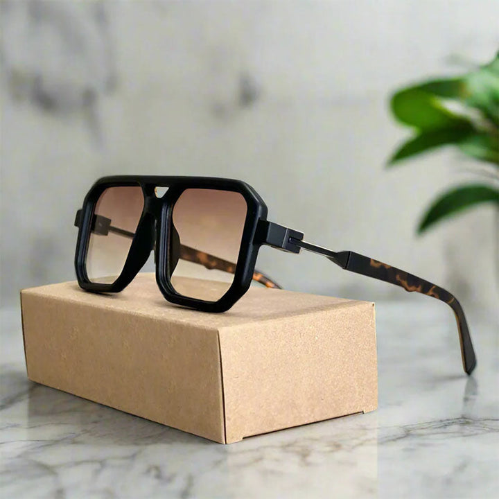 Atlas Oversized Square Frame Sunglasses