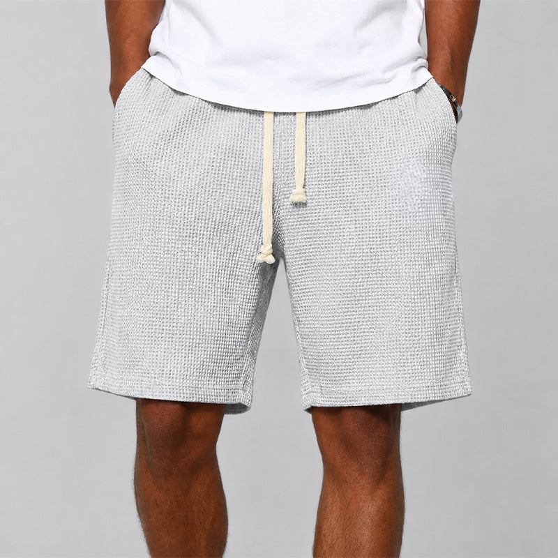Austin - Men's Casual Drawstring Shorts with Side Pockets