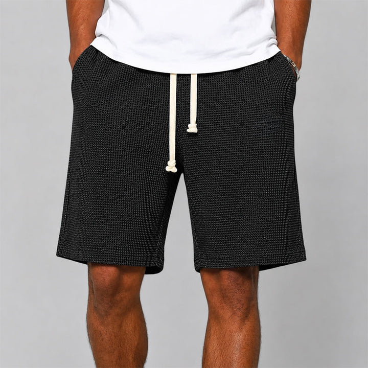 Austin - Men's Casual Drawstring Shorts with Side Pockets