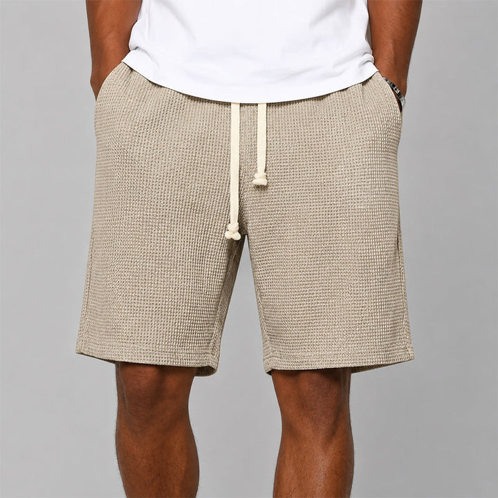 Austin - Men's Casual Drawstring Shorts with Side Pockets