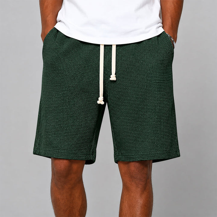 Austin - Men's Casual Drawstring Shorts with Side Pockets
