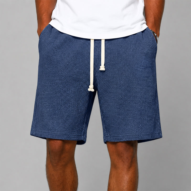 Austin - Men's Casual Drawstring Shorts with Side Pockets