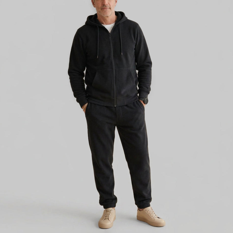 Benedict - Men's Full-Zip Hoodie Jogger Set