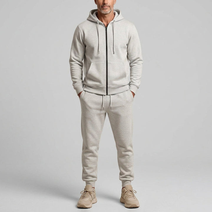 Benedict - Men's Full-Zip Hoodie Jogger Set