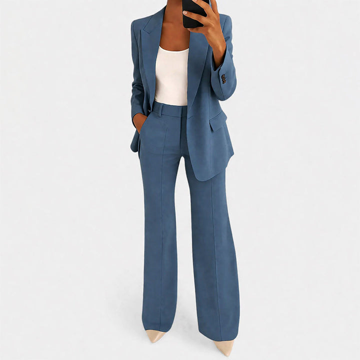 Bianca - Women’s Two-Piece Blazer Suit Set