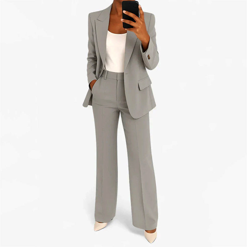 Bianca - Women’s Two-Piece Blazer Suit Set