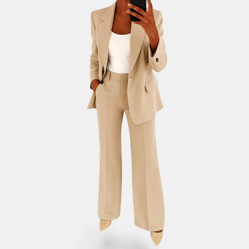 Bianca - Women’s Two-Piece Blazer Suit Set