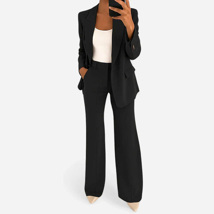 Bianca - Women’s Two-Piece Blazer Suit Set