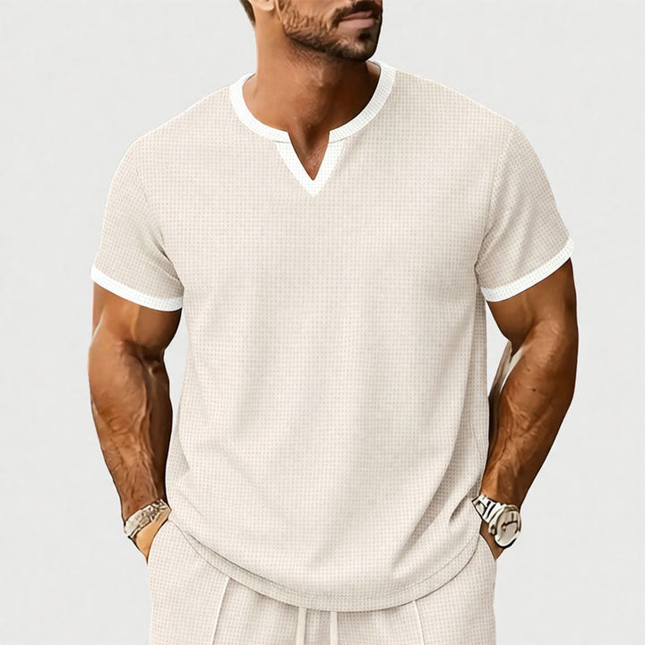 Blake - Men's Contrast Trim Short-Sleeve T-Shirt