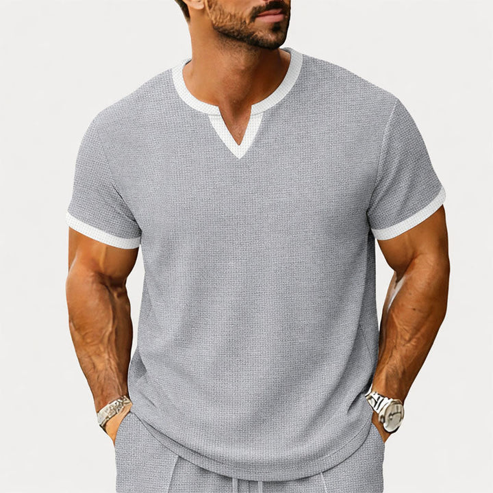 Blake - Men's Contrast Trim Short-Sleeve T-Shirt