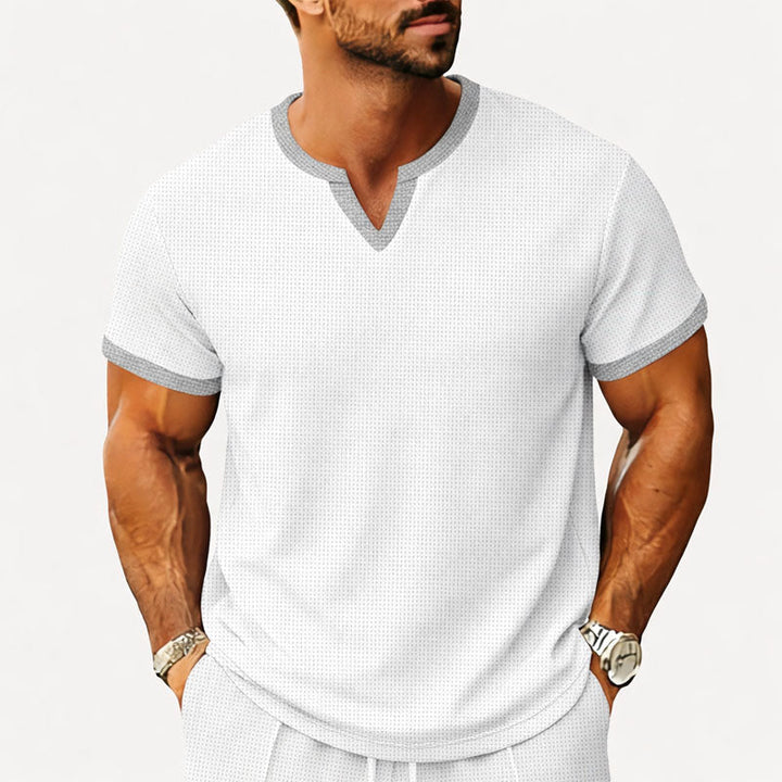 Blake - Men's Contrast Trim Short-Sleeve T-Shirt