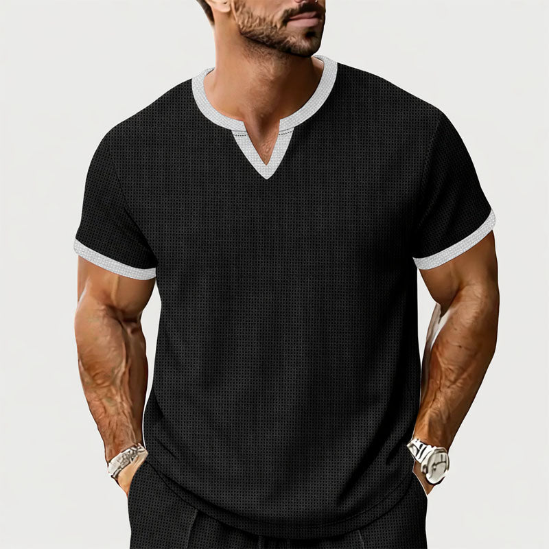 Blake - Men's Contrast Trim Short-Sleeve T-Shirt
