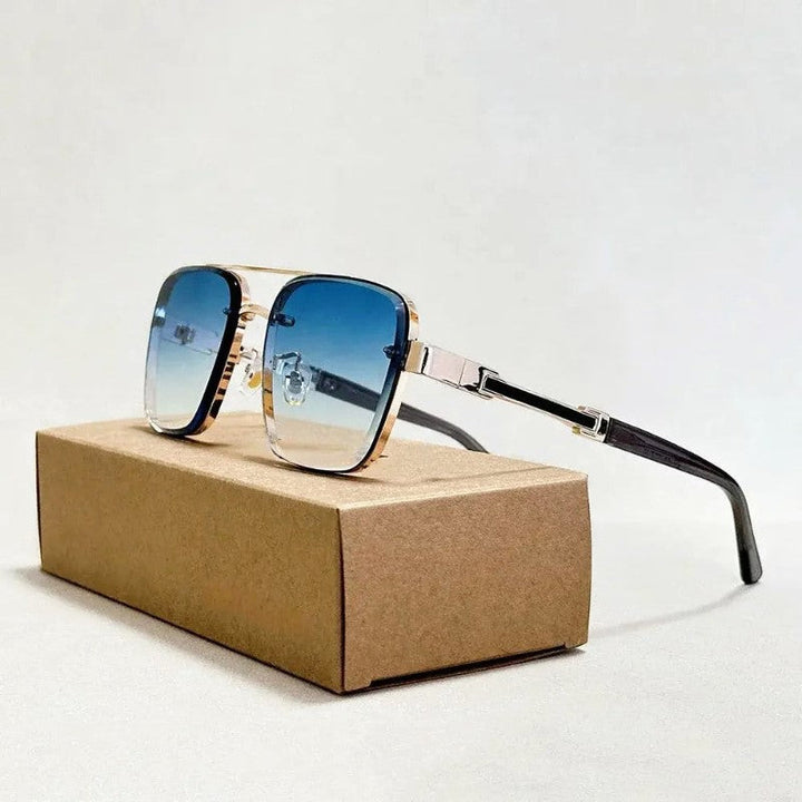 Bold Square Frame Sunglasses