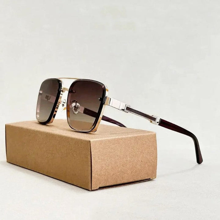 Bold Square Frame Sunglasses