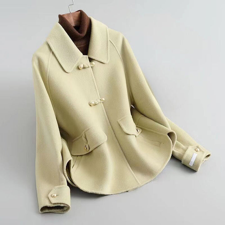 Cecilia - Women's Pearl Toggle Wool-Blend Jacket