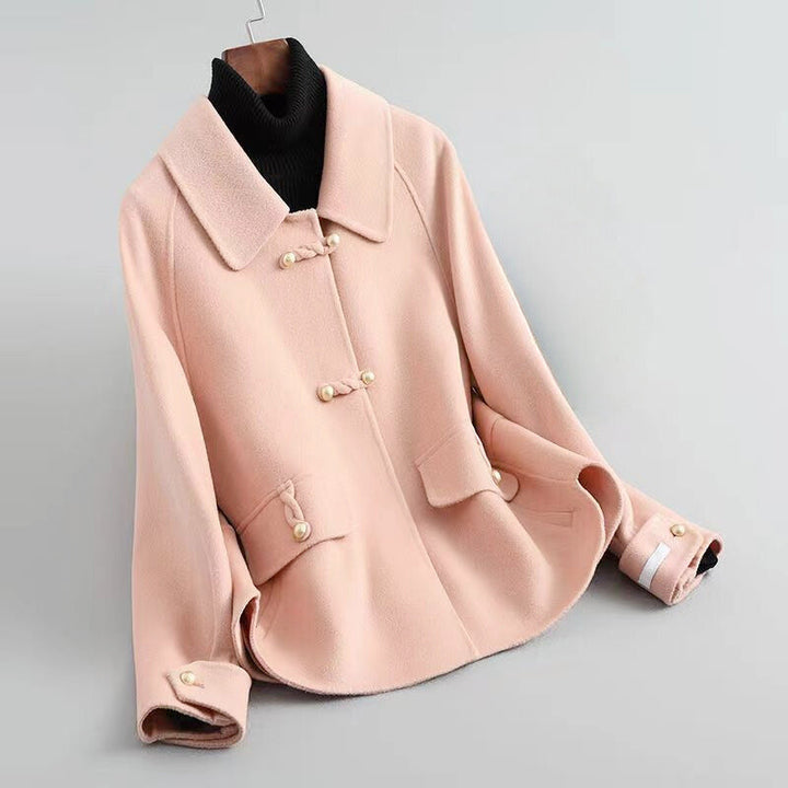 Cecilia - Women's Pearl Toggle Wool-Blend Jacket