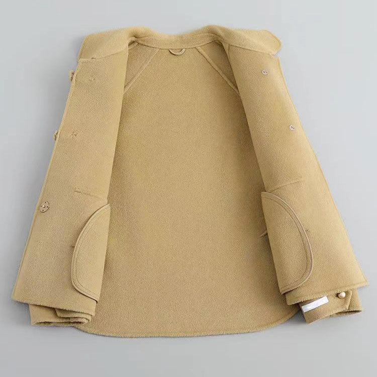 Cecilia - Women's Pearl Toggle Wool-Blend Jacket