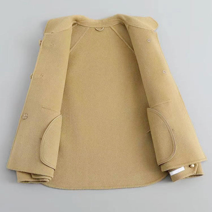 Cecilia - Women's Pearl Toggle Wool-Blend Jacket