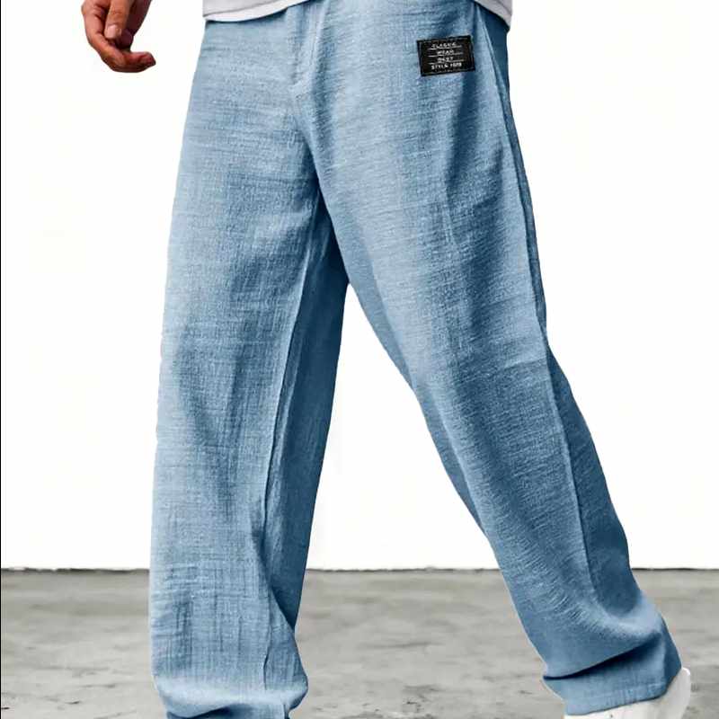 Rory - Breathable Relaxed Fit Linen Blend Summer Pants