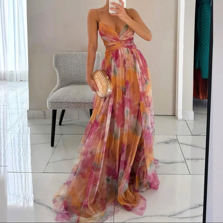 Charlotte Rose Bloom Evening Maxi Dress