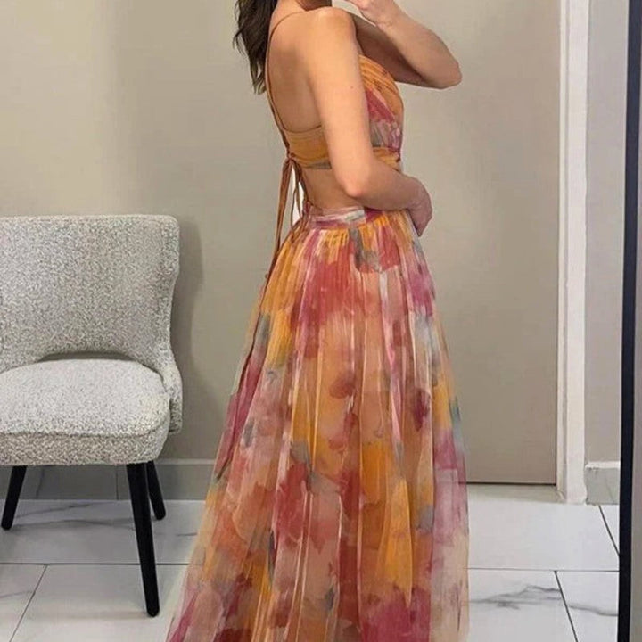 Charlotte Rose Bloom Evening Maxi Dress