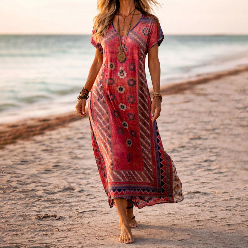 Clara Duval Boho Spirit Maxi Dress