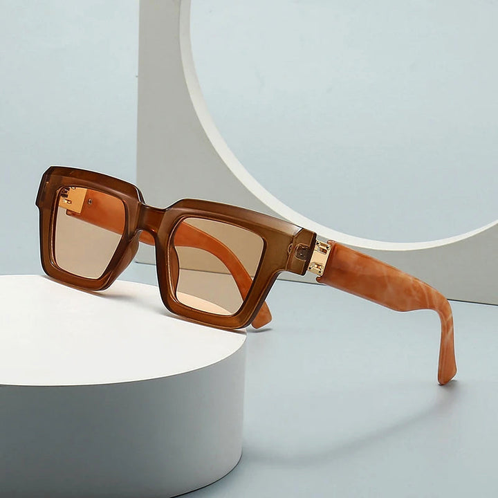 Clara Duval Bold Frame Fashion Sunglasses
