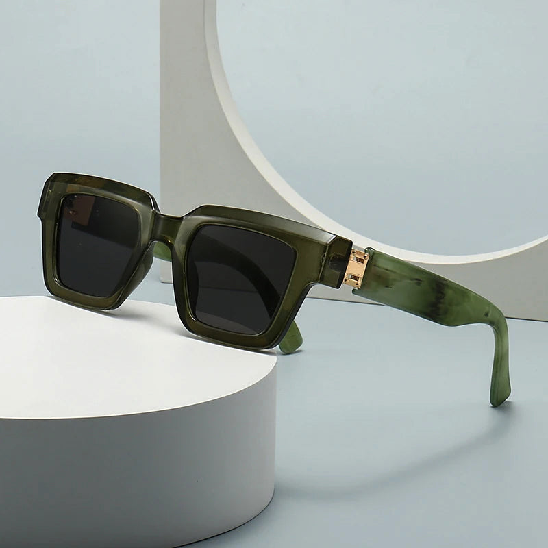 Clara Duval Bold Frame Fashion Sunglasses