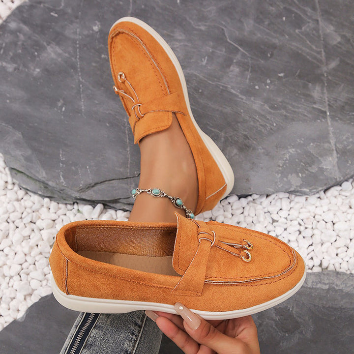 Clara Duval Casual Suede Loafers