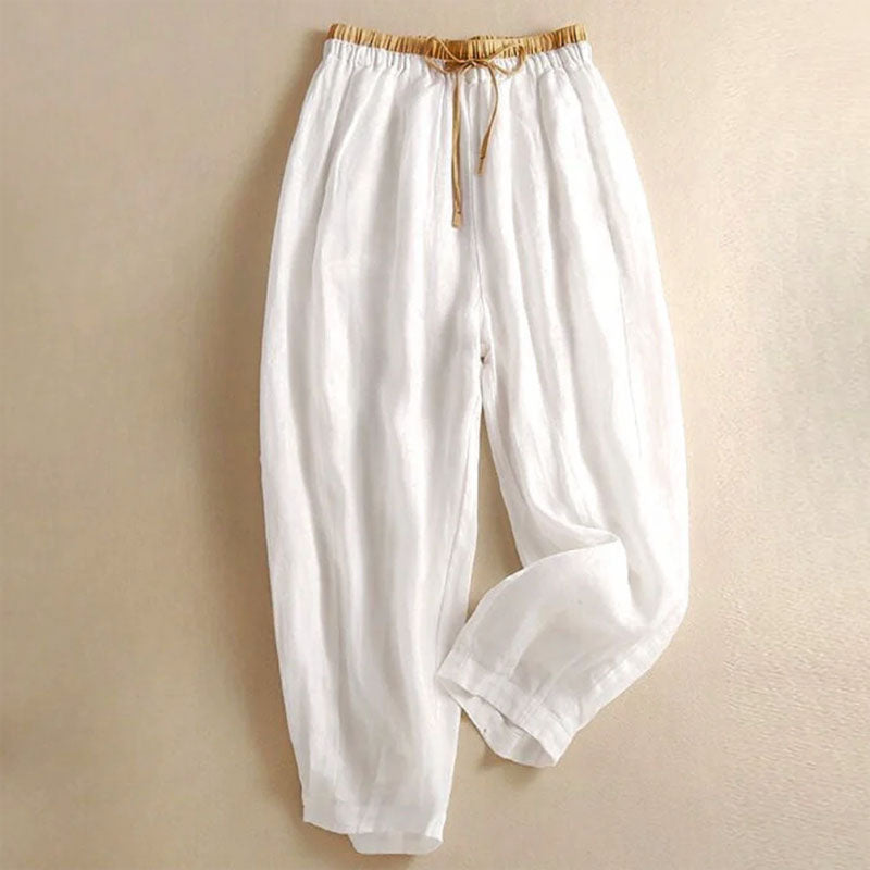 Clara Duval Cotton Harem Pants