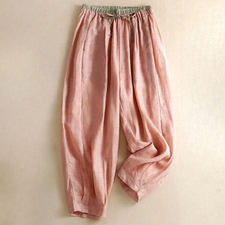 Clara Duval Cotton Harem Pants