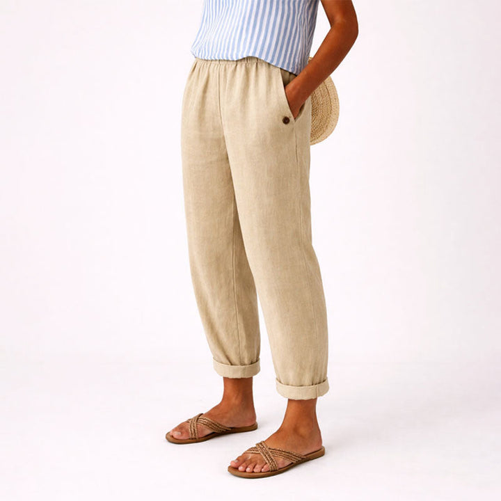 Clara Duval Lightweight Summer Pants
