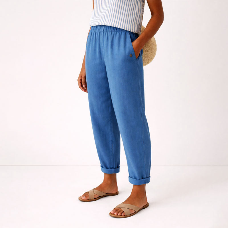 Clara Duval Lightweight Summer Pants