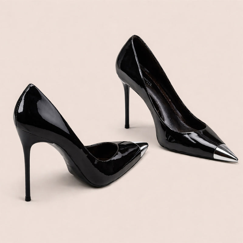 Clara Duval Pointed Toe Stiletto Heels