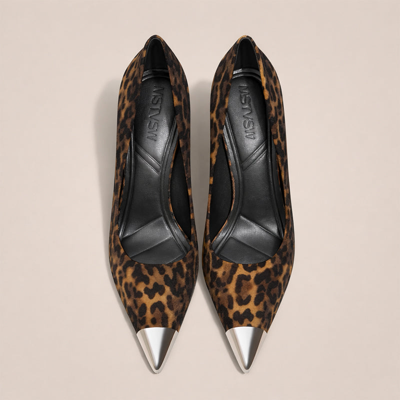 Clara Duval Pointed Toe Stiletto Heels
