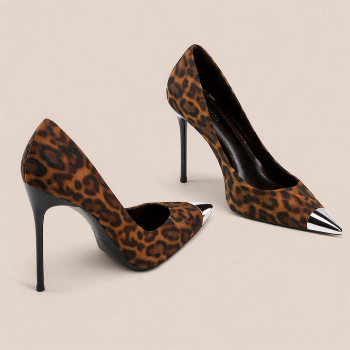 Clara Duval Pointed Toe Stiletto Heels