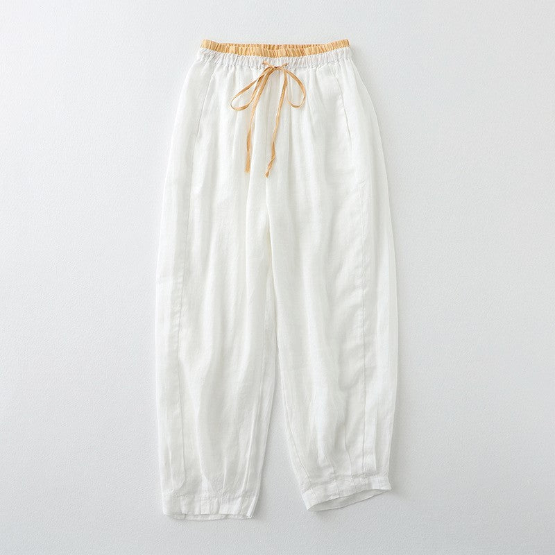 Clara Duval Relaxed Drawstring Pants