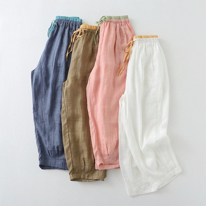 Clara Duval Relaxed Drawstring Pants